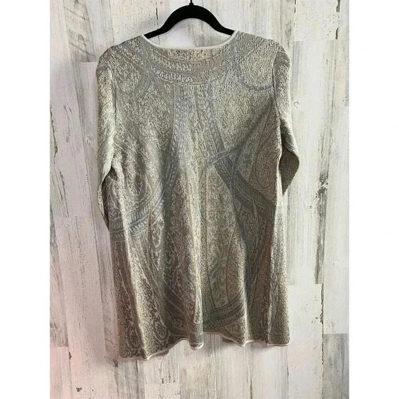 Peruvian Connection Women's‎ Paisley Cardigan Sweater Multicolor Size M - Picture 6 of 8